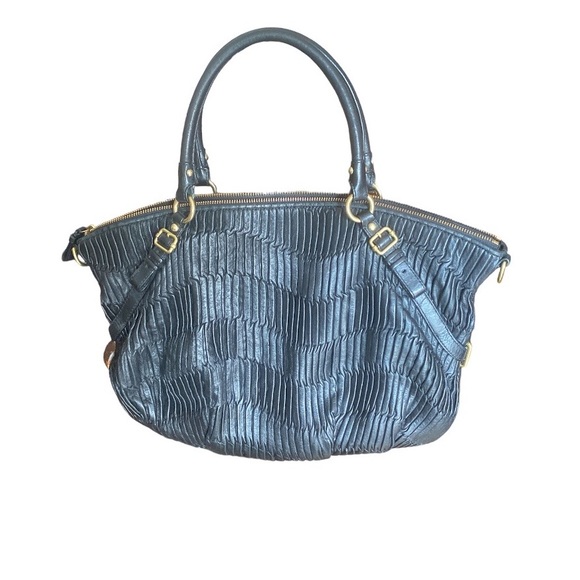 Coach Black Madison Sophia
Leather Satchel Tote - Picture 2 of 10